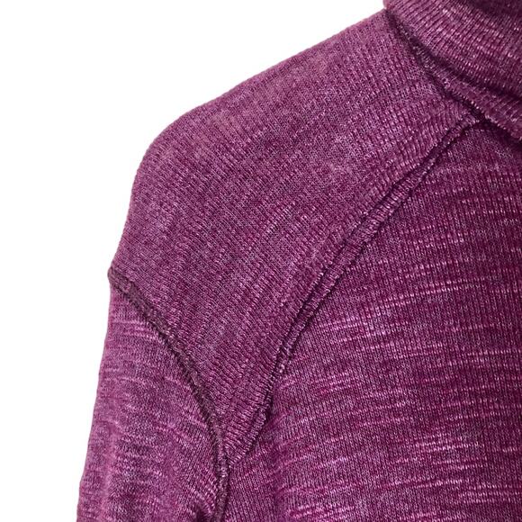 Free People Tara Split Back Turtleneck Thermal Sweater Size XS - Picture 10 of 11